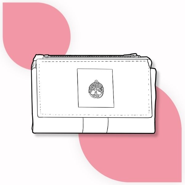 Nähset 'Smaragd Geldbörse'